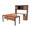 HS-SB-18 / HS-SB-18 Conjunto Ejecutivo Sirion con librero sobreponer Modelo “B” (Der./Izq.)