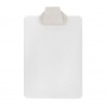 AZO-TAB-3313CR / 306.3313CR Tabla con Clip plastico Carta Cristal