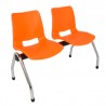 TB2-503 / TB2-503 Banca Bold cromada 2 plazas