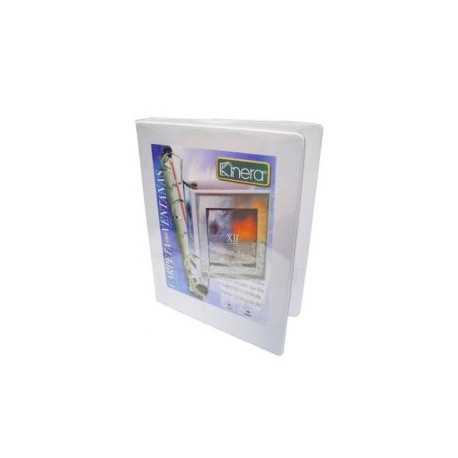 AZO-CAR-9501BL / 302.9501BL Carpeta Panoramica O 0.5″ Blanco