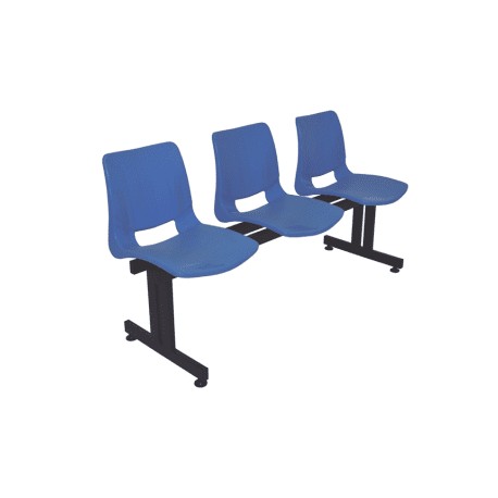 TE3-303 / TE3-303 Banca poly evo polipropileno 3 plazas