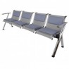 TS4-700 / TS4-700 BANCA STEEL TAPIZADA 4 PLAZAS
