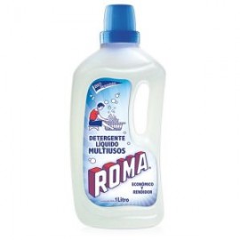 LCO-DET-ROMA1L / 04211 DETERGENTE LIQUIDO ROMA. BOTELLA DE 1 L