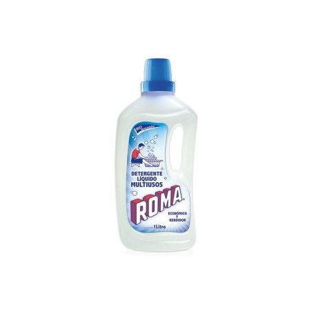 LCO-DET-ROMA1L / 04211 DETERGENTE LIQUIDO ROMA. BOTELLA DE 1 L