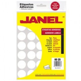 JAN-ETQ-12 / 1000025100 ETIQUETA BLANCA JANEL CLASICA NO. 12