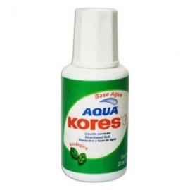 KOR-CRR-094 / 07501037000009 CORRECTOR LIQUIDO KORES 20 GRS 1 PZA