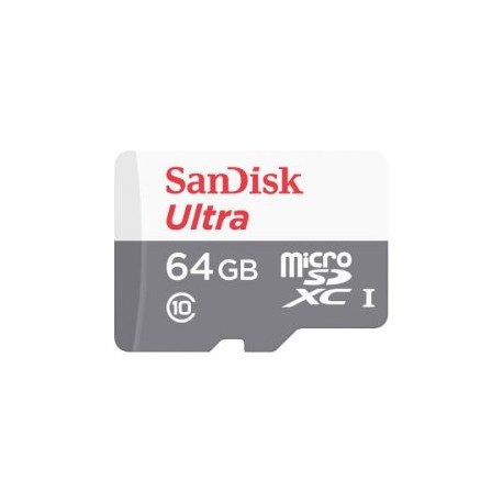 ME-SAN-MSD64GUL / SDSQUNR-064G-GN3MA MICROSDHC SANDISK ULTRA 64G CL10 C/AD