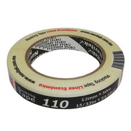 NAV-ADS-MK1250 / 8110-12050-00 MASKING TAPE 110 NAVITEK 12MM X 50M