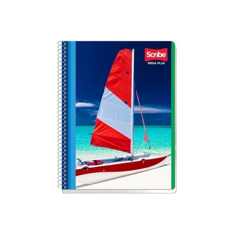 SCR-CUA-S7512 / 1007512 Cuaderno Scribe profesional mega plus cuadro chico (5 mm) con 100 hojas