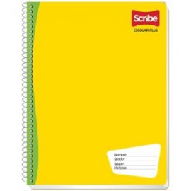 SCR-CUA-S7970 / 955 Cuaderno Scribe profesional escolar plus raya con 100 hojas