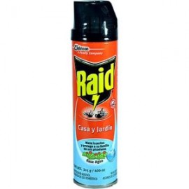 LJA-RAID-CASA / CASA Y JARDIN INSECTICIDA EN AEROSOL DE 400 ML, RAID