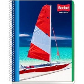 SCR-CUA-S7512 / 1007512 Cuaderno Scribe profesional mega plus cuadro chico (5 mm) con 100 hojas