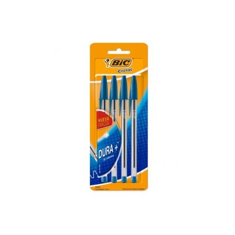 BIC-BOL-M250CA4 / 70330354364 Boligrafo Bic Punto Mediano Azul 4pz