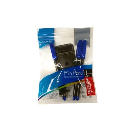 AZO-BOL-6806AZU / 301.6806AZ Base para Boligrafo y 3 Pin Point Azul