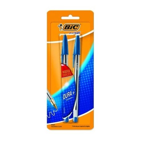 BIC-BOL-M250CA2 / 70330354326 Boligrafo Bic Punto Mediano Azul 2pz
