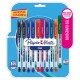 BER-BOL-2121506 / 2121506 Boligrafo Paper Mate Gel Economico Surtido 10pz