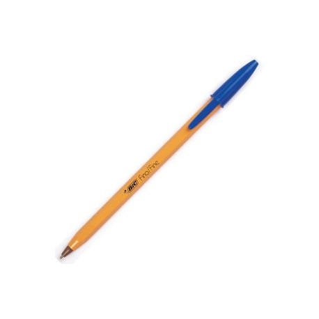 BIC-BOL-F290CA / 7501014511054 Boligrafo Bic Cristal Punto Fino Azul 12pz