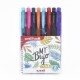 AZO-BOL-155CS8 / 305.UMN155CS8 Boligrafo Uni-Ball Punto Fino Gel Surtido 8pz