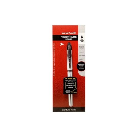 AZO-BOL-UB200NE / UB200NE1 Boligrafo Uni-Ball Vision Elite Negro 1pz