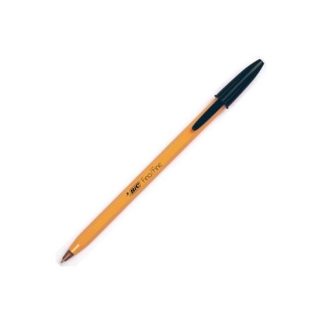 BIC-BOL-F290CN / 007501014511061 Boligrafo Bic Cristal Punto Fino Negro 12pz