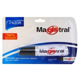 AZO-MAR-8301NE / 301.830-1NE Marcador Magistral Aluminio Negro