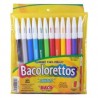 BAC-PLU-ETTO12 / MR119 Plumones para Dibujo Bacoloretto 12pz