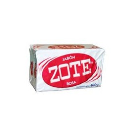 LCO-JAB-ZOTE / 00561 JABON EN BARRA ROSA, ZOTE DE 400 G