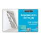 ACO-SEP-P2189 / P2189 Separador blanco 8 divisiones ACCO tamaño carta